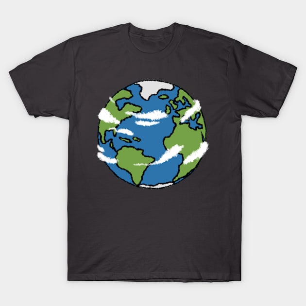 Joyous June Earth T-Shirt by Tayleaf